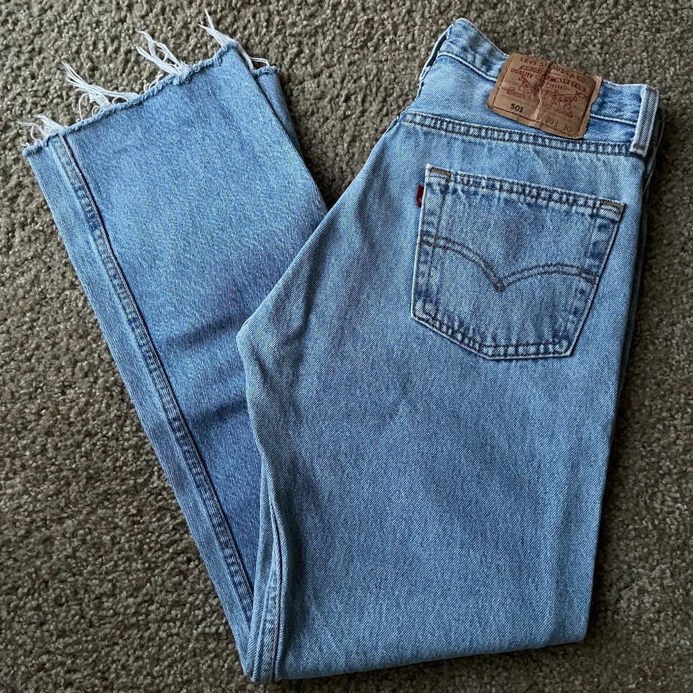 Levi's Straight Leg Jeans 501 30x30